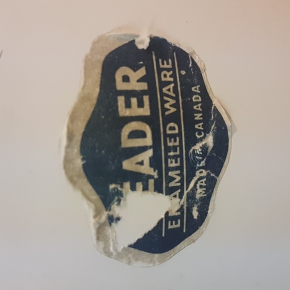 Vintage Covered enamel pail - Picture 9 of 9